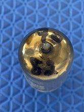Load image into Gallery viewer, RCA 12AU7 12AU7A ECC82 Vacuum Tube Valve NOS-Testing Black Plate Slant D Getter For Your Univalve Or Bottlehead
