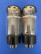 Load image into Gallery viewer, Matched Pair Sylvania 6L6 6L6GC Vacuum Tubes Valves NOS-Testing
