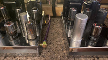 Load image into Gallery viewer, Matched Quad General Electric GE 6SN7 6SN7GTB Vacuum Tubes Valves Copper Support Rods
