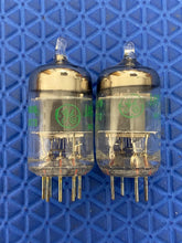 Load image into Gallery viewer, Matched Pair General Electric 5654 JAN-5654W 6AK5 6J1 6J2 Milspec Industrial Vacuum Tubes Valves NOS NIB
