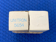 Load image into Gallery viewer, Matched Pair Unitron 6AK5 5654 6J1 6J2 Vacuum Tubes Valves NOS NIB

