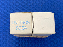 Load image into Gallery viewer, Matched Pair Unitron 6AK5 5654 6J1 6J2 Vacuum Tubes Valves NOS NIB
