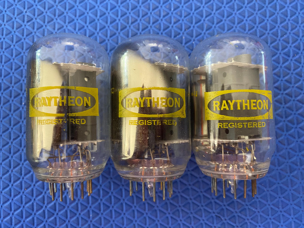 3 Raytheon 21LU8 Vacuum Tubes Valves NOS NIB Lot Of Three