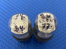 Load image into Gallery viewer, Matched Pair RCA 12SN7 12SN7GTB Vacuum Tubes Valves NOS-Testing
