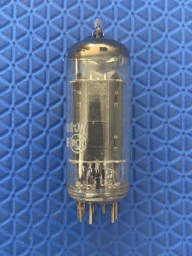 RCA Black Plate 6CG7 6FQ7 Vacuum Tube Valve With Shields NOS NIB