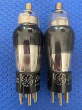 Load image into Gallery viewer, 2 General Electric GE Type / Number 58 #58 Vacuum Tubes Valves Lot Of Two
