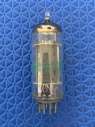 General Electric GE JAN-6CG7 6CG7 6FQ7 Vacuum Tube Valve Milspec NOS-Testing Triode Shields Copper Support Rods