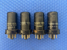 Load image into Gallery viewer, 4 Tung-Sol 6AC7 Vacuum Tubes Valves Lot Of Four

