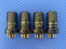 Load image into Gallery viewer, 4 Tung-Sol 6AC7 Vacuum Tubes Lot Of Four
