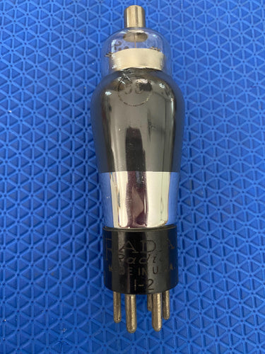 Fada Number / Type 58 #58 Engraved / Stamped Base Vacuum Tube Valve