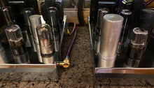 Load image into Gallery viewer, Matched Pair RCA 6SN7 6SN7GTB Vacuum Tubes Valves Copper Support Rods
