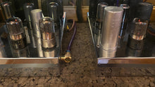 Load image into Gallery viewer, Matched Pair Sylvania 6SN7 6SN7GT Vacuum Tubes Valves Black Ladder Plates
