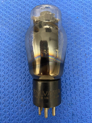 Sylvania Number / Type 48 #48 Vacuum Tube Valve Engraved / Stamped Base NOS-Testing