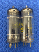 Load image into Gallery viewer, Matched Pair Sylvania 6CG7 6FQ7 Vacuum Tubes Valves
