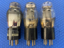 Load image into Gallery viewer, 3 US-Made Number Type 42 #42 Vacuum Tubes Lot Of Three
