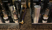 Load image into Gallery viewer, Matched Pair RCA 6CG7 6FQ7 Vacuum Tubes Valves With Shields NOS-Testing
