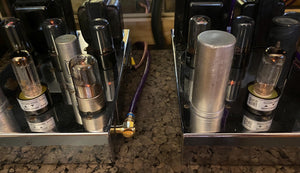 Matched Pair RCA 6CG7 6FQ7 Vacuum Tubes Valves With Shields NOS-Testing