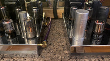 Load image into Gallery viewer, Matched Quad General Electric GE 6SN7 6SN7GTB Vacuum Tubes Valves Copper Support Rods
