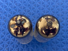 Load image into Gallery viewer, Matched Pair RCA 6CG7 6FQ7 Vacuum Tubes Valves With Shields NOS-Testing
