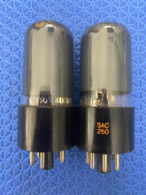 Load image into Gallery viewer, Matched Pair Hytron 6V6 6V6GT Vacuum Tubes Valves Gray Side And Top Glass NOS-Testing
