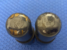 Load image into Gallery viewer, Matched Pair Hytron 6V6 6V6GT Vacuum Tubes Valves Gray Side And Top Glass NOS-Testing
