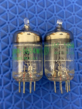 Load image into Gallery viewer, Matched Pair General Electric 5654 JAN-5654W 6AK5 6J1 6J2 Milspec Industrial Vacuum Tubes Valves NOS NIB
