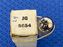 Load image into Gallery viewer, Matched Pair General Electric 5654 JG-5654 6AK5 6J1 6J2 Milspec Industrial Vacuum Tubes NOS NIB
