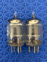 Load image into Gallery viewer, Matched Pair General Electric 5654 JG-5654 6AK5 6J1 6J2 Milspec Industrial Vacuum Tubes NOS NIB
