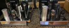 Load image into Gallery viewer, Matched Pair RCA 6SN7 6SN7GTB Black Plate Vacuum Tubes Valves NOS-Testing
