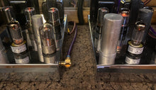 Load image into Gallery viewer, Matched Pair RCA Black Plate 6CG7 6FQ7 Vacuum Tubes Valves With Shields
