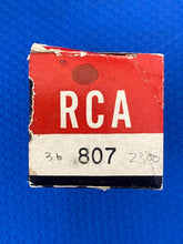 Load image into Gallery viewer, RCA 807 Vacuum Tube Valve NOS NIB
