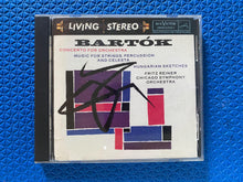 Load image into Gallery viewer, Bartok Concerto For Orchestra Music For Strings, Percussion And Celesta Hungarian Sketches Fritz Reiner Chicago Symphony Orchestra CD
