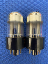 Load image into Gallery viewer, Matched Pair Sylvania 12SL7 12SL7GT Vacuum Tubes Valves NOS-Testing
