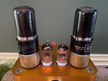 Load image into Gallery viewer, Matched Pair Ken-Rad 6K6 6K6GT Vacuum Tubes Valves Black Glass NOS-Testing
