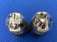Load image into Gallery viewer, Matched Pair Raytheon 6K6 6K6GT Vacuum Tubes Valves Black Plates Clear Bottle
