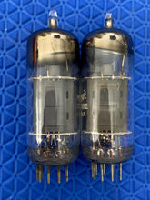Load image into Gallery viewer, Matched Pair General Electric GE 12BH7 12BH7A Vacuum Tubes Valves 12AU7 Substitute For Tube Rolling
