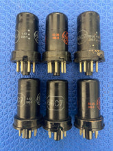Load image into Gallery viewer, 6 General Electric GE 6AC7 Vacuum Tubes Lot Of Six
