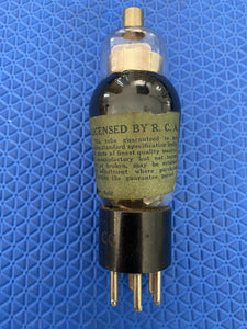 Continental Number / Type 58 #58 Engraved / Stamped Base Vacuum Tube Valve