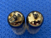 Load image into Gallery viewer, Matched Pair General Electric GE 12BH7 12BH7A Vacuum Tubes Valves 12AU7 Substitute For Tube Rolling NOS-Testing
