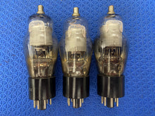 Load image into Gallery viewer, 3 Super Silvertone 6K7 6K7G Vacuum Tubes Valves Lot Of Three
