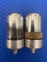 Load image into Gallery viewer, Matched Pair Sylvania 7F7 T-Plate Vacuum Tubes Valves
