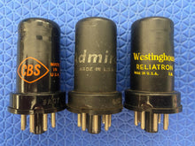 Load image into Gallery viewer, 3 US-Made 6AC7 Vacuum Tubes Lot Of Three
