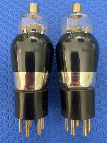 Matched Pair Ken-Rad Number / Type 38 #38 Vacuum Tubes Valves NOS-Testing