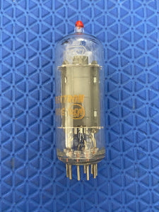 RCA Clear Top Red Tip Low Noise 6CG7 6FQ7 Vacuum Tube Valve With Shields