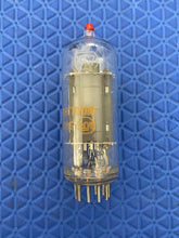 Load image into Gallery viewer, RCA Clear Top Red Tip Low Noise 6CG7 6FQ7 Vacuum Tube Valve With Shields
