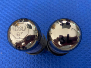 Matched Pair Sylvania 12SL7 12SL7GT Vacuum Tubes Valves NOS NIB