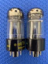 Load image into Gallery viewer, Matched Pair Sylvania 12SL7 12SL7GT Vacuum Tubes Valves NOS NIB
