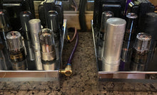 Load image into Gallery viewer, Matched Pair General Electric GE 6SN7 6SN7GTB Vacuum Tubes Valves Copper Support Rods NOS NIB
