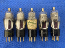 Load image into Gallery viewer, 5 US-Made Number Type 78 #78 Vacuum Tubes Valves Mesh Plate Lot Of Five
