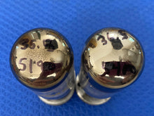 Load image into Gallery viewer, Matched Pair Sylvania EL34 6CA7 Fat Boy Output Tubes Valves NOS-Testing
